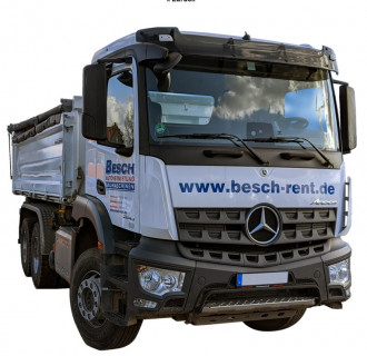 LKW-Kipper 26 tonnen MB 2641 Actros einfach mieten Tagestarif Wochentarif Monatstarif Berlin