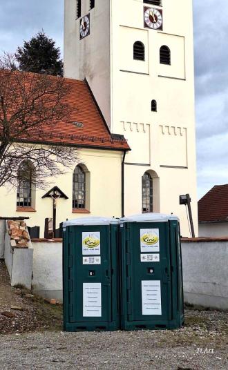 Toilettenkabinen ohne Handwaschbecken - 00Kini WC-Kabine Standard (für Baustelle, Fest und private Feier)