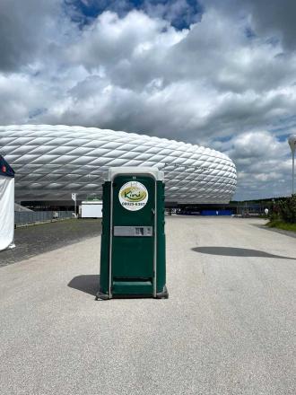 Toilettenkabinen mit Handwaschbecken - 00KIni WC-Kabine Komfort (für Event, Baustelle, Fest und private Feier)