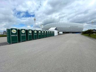 Toilettenkabinen, Barrierefrei - 00Kini WC-Kabine Barrierefrei (für Event, Stadtfest, öffentlichen Raum)