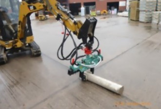Szczypce palisadowe hydrauliczne Hunklinger