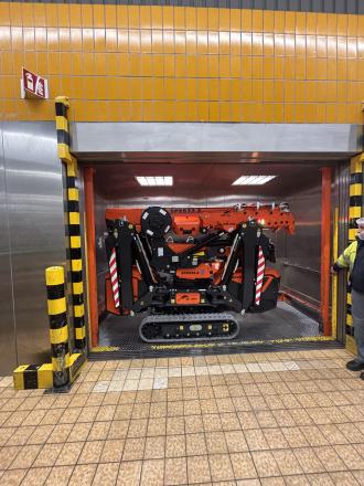 Raupenkran, Minikran Jekko SPX 532.2 ; Vermietung - Service - Jekko Vertragshändler