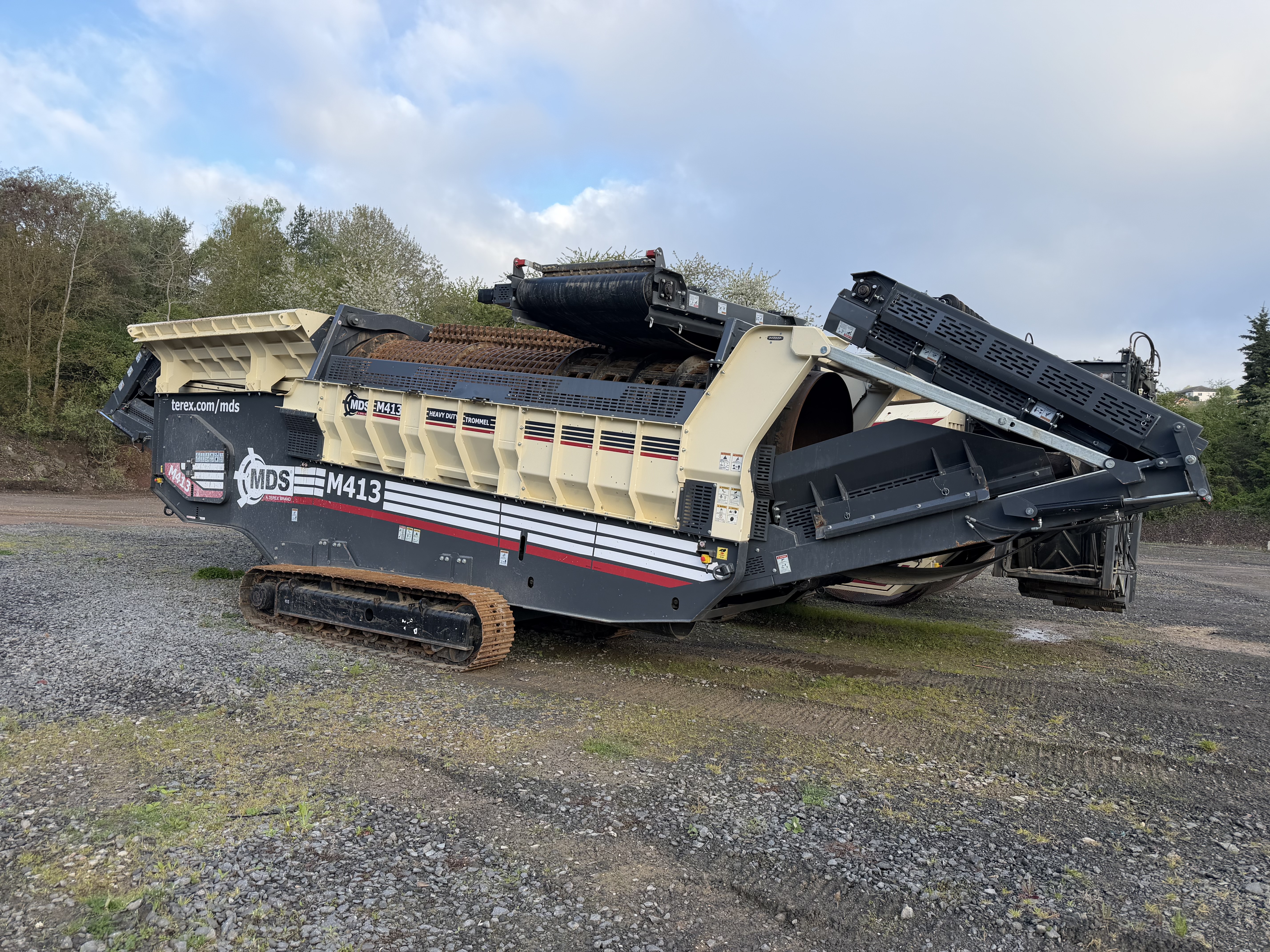 Trommelsiebanlage MDS M413 mieten
