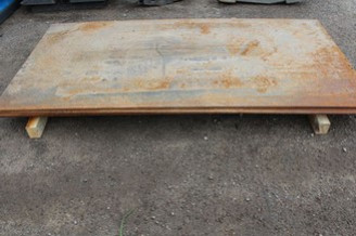 Stalowe płyty mostu okopowego 10 x 1000 x 2000 mm 