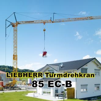 LIEBHERR 85 EC-B Turmdrehkran obendreher
