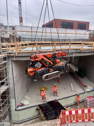 Raupenkran, Minikran Jekko SPX 650 ; Vermietung - Service - Jekko Vertragshändler