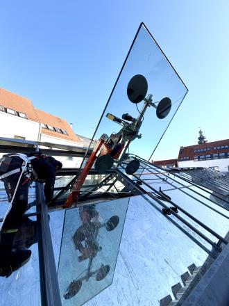Glasmanipulator Jekko JVM800 ; Vermietung - Service - Jekko Vertragshändler