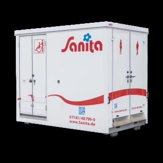 TOILETTENCONTAINER 270 für Menschen mit Gehbehinderung Ulm 