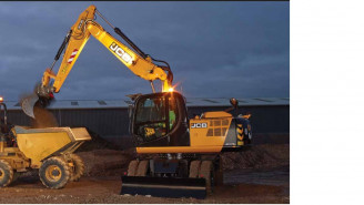 JCB Mobilbagger JS175W Schweinfurt