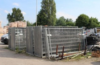 Bauzaun Höhe 2 m 
