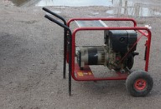 Stromerzeuger 3,5 KVA Endress 404 HF/S 03, Dieselaggregat Dessau