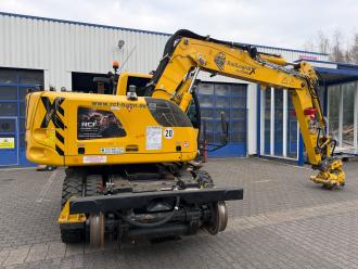 Zweiwegebagger Liebherr A922 Rail SW 33 Likufix 