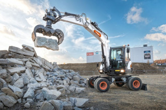 Bobcat E57W Mobilbagger 