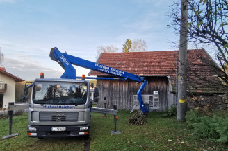 Platforma robocza montowana na ciężarówce Ruthmann T300