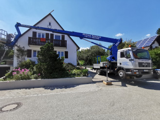Platforma robocza montowana na ciężarówce Ruthmann T300