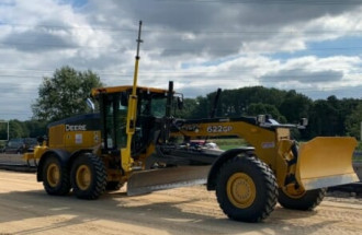 Grader John Deere 622 GP bundesweit mieten 
