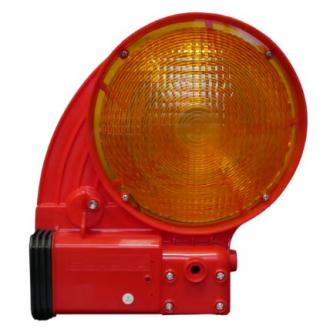 TL-Bakenleuchte ROT Warnblinklampe Batteriefach-1