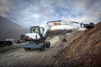 Bobcat E57W Mobilbagger