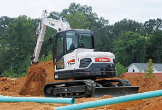 Minikoparka Bobcat E85 