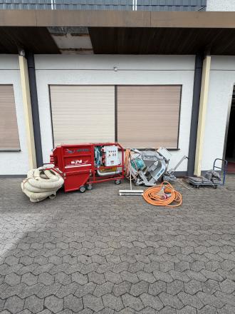 Kugelstrahlmaschine 23 cm - 5 0 cm - 63cm  Wirths Ws500