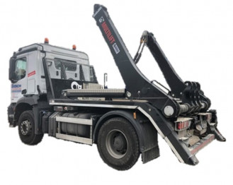 LKW Absetzkipper mieten 18,0 to Mercedes Actros 1836 Multilift Futura 12 einfach mieten Tagestarif Wochentarif Monatstarif