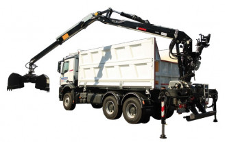 LKW Kipper Selbstlader 26 t Mercedes Benz Actros 2640 einfach mieten Tagestarif Wochentarif Monatstarif Oranienburg
