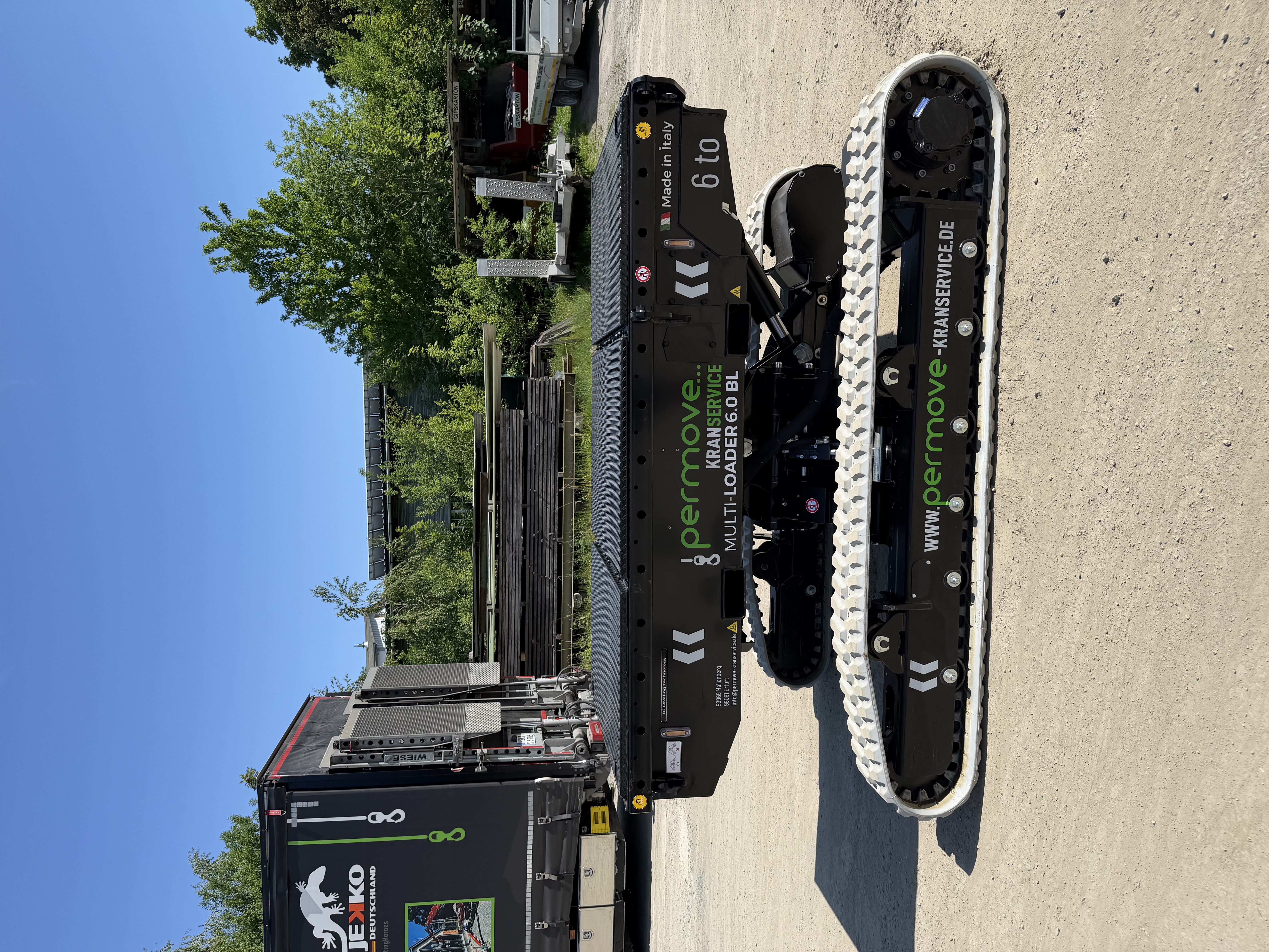 Transportplattform raupenmobil Almac Multiloader 6.0BL (6000KG Tragkraft) mieten