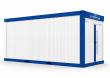 Sanitärcontainer WC/DUSCH WC Container KOMBI Bau 20ft - alle Funktionen für Baustellen und Veranstaltungen