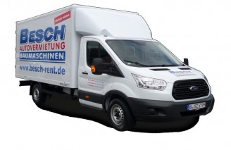 LKW Koffer 3,5 tonnen Ford Transit 350 Koffer einfach mieten Tagestarif Wochentarif Monatstarif Berlin