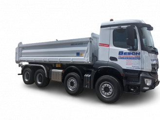 Lkw Kipper 4 Achser mieten 32 t 3 Seiten-Kipper 18t Nutzlast Berlin