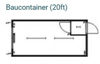 Baucontainer 20ft