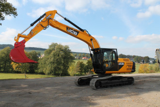JCB JS 240 Monoausleger mit Abbruchkabine 