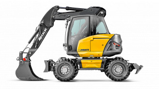 Mobilbagger Mecalac 15MWR Dresden