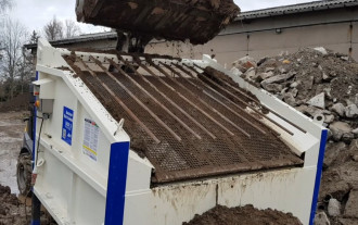 Recycling Siebanlage BHS SBR3 Lemgo