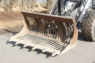 Siebschaufel Bobcat Radlader mieten
