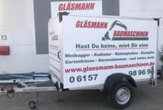 PKW Kofferanhänger 1500 kg Ges.-Gew. Humbaur mieten