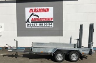 Baumaschinen Anhänger 3 t Ges.-Gew. HUMBAUR HS 3000 mieten