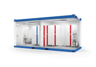 WC-Container D/H Toilettencontainer