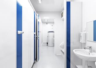 BASIC LINE WC/DUSCH WC Container KOMBI Sanitärcontainer