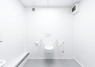 BASIC LINE WC D/H/CAP WC Container Toilettencontainer barrierefrei Damen und Herren
