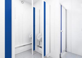 BASIC LINE WC D/H WC-Container Damen und Herren