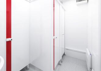 BASIC LINE WC D/H WC-Container Damen und Herren