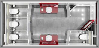 SUPERIOR LINE WC DAMEN Superior Line Sanitärcontainer