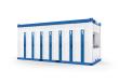 WC-Container mit 14 Toiletten Sanitärcontainer
