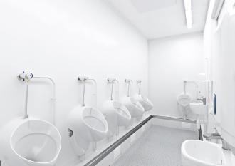 BASIC LINE PLUS WC D/H MAXI WC Container Toiletten Damen und Herren