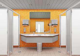 PREMIUM LINE WC DAMEN Sanitärcontainer