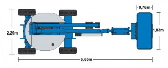 Gelenkteleskopbühne 16m Allrad Genie Z45/25J RT